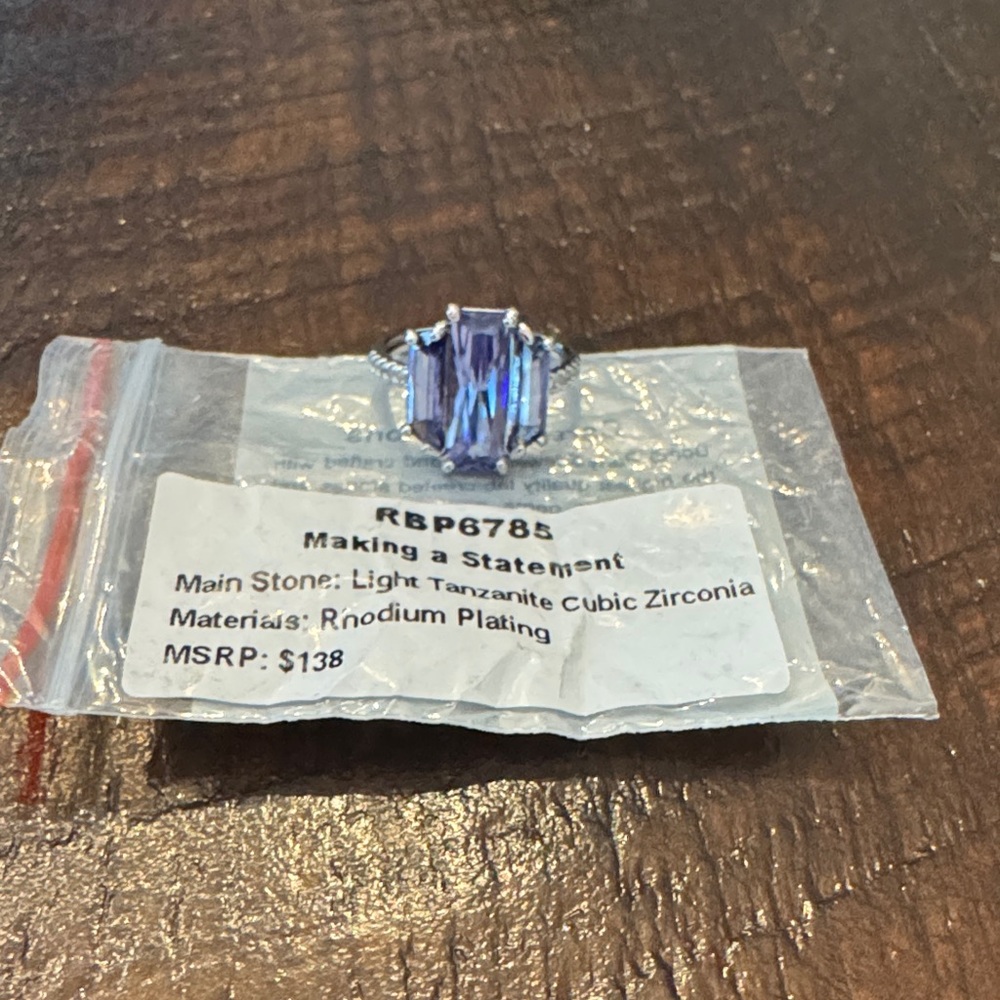 Bomb Party Tanzanite Ring - Picture 4 of 5